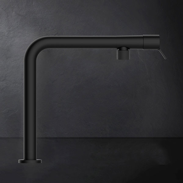 Gessi Fisso 60073-299 Matte Black Μπαταρία Κουζίνας Πάγκου