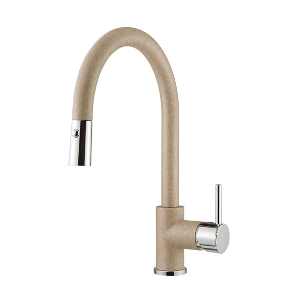 Armando Vicario Fluo 18780-1501 Sabbia Μπαταρία Κουζίνας Αποσπώμενη