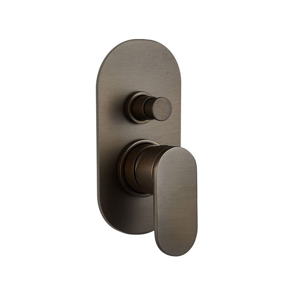 Armando Vicario Slim 500050D-541 Tuscany Brass Επιτοίχιος Μίκτης Με Εκτροπέα