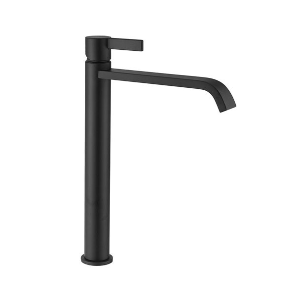 Armando Vicario Mooi 518041-400 Black Matt Μπαταρία Νιπτήρος Ψηλή