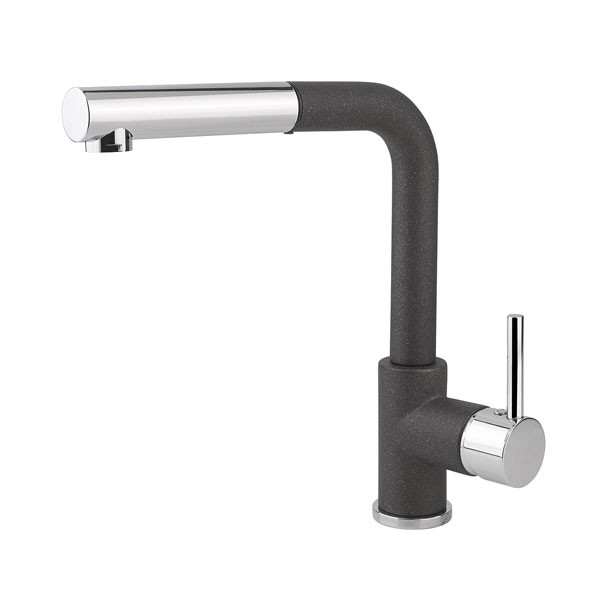 Helika Modus 2383 Black Metallic Μπαταρία Κουζίνας Αποσπώμενη