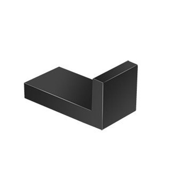 Sanco Minimal Black Mat 24208-M116 Άγκιστρο Μονό