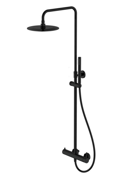 Teorema Slope Dark Mirror 250940 Στήλη Ντους Με Μπαταρία