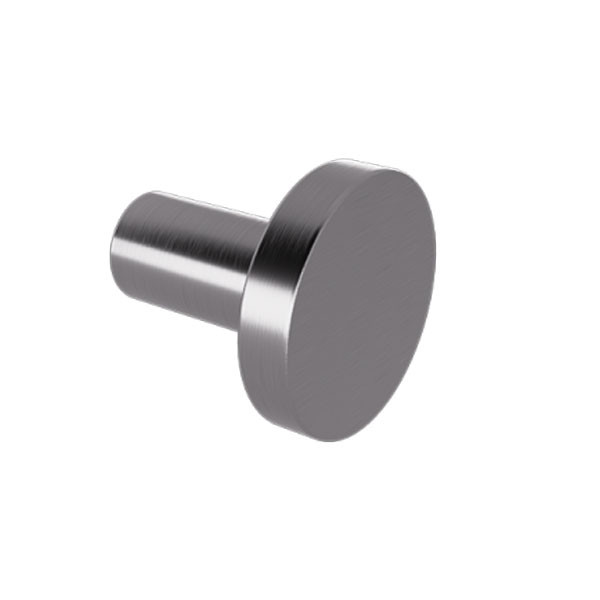 Verdi PVD Lamda Gun Metal Brushed 301.02.40 Άγκιστρο Μονό