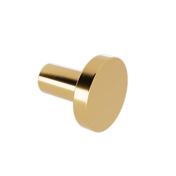 Verdi PVD Lamda Warm Gold Brushed 301.02.43 Άγκιστρο Μονό