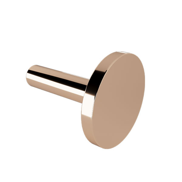 Verdi PVD Lamda Rose Gold Gloss 301.03.51 Άγκιστρο Μονό