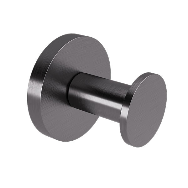 Verdi PVD Omicron Gun Metal Brushed 302.02.40 Άγκιστρο Μονό