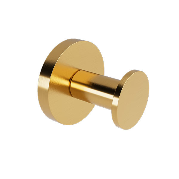 Verdi PVD Omicron Warm Gold Brushed 302.02.43 Άγκιστρο Μονό