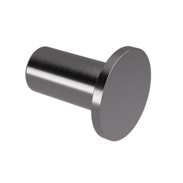 Verdi PVD Omicron Gun Metal Brushed 302.12.40 Άγκιστρο Μονό