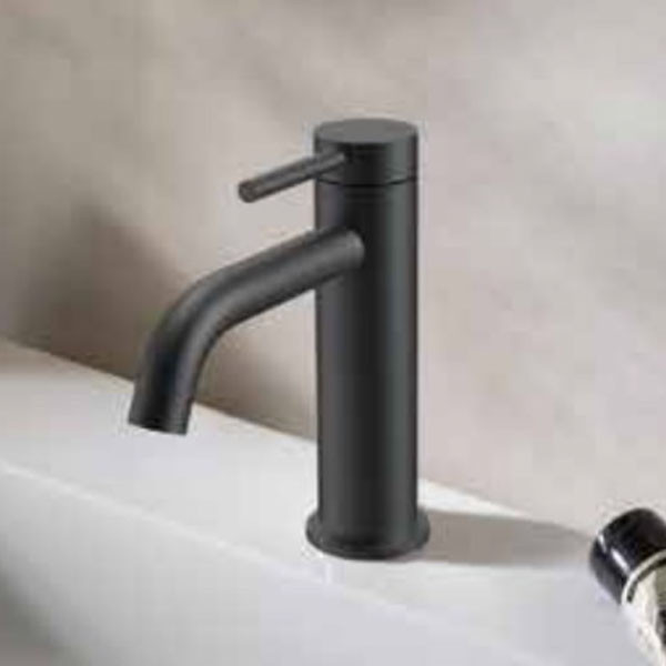 Gloria Gini Black Mat 311001 Μπαταρία Νιπτήρος Χαμηλή