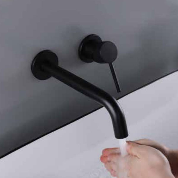 Gloria Gini Black Mat 231528 Νιπτήρος Εντοιχισμού