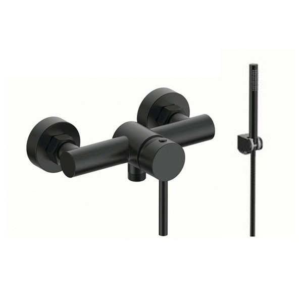 Gloria Gini Black Mat 319032 Μπαταρία Ντουζιέρας