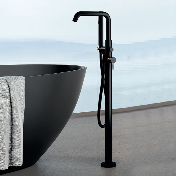 La Torre 34078-400 Black Matt Επιδαπέδια Μπαταρία