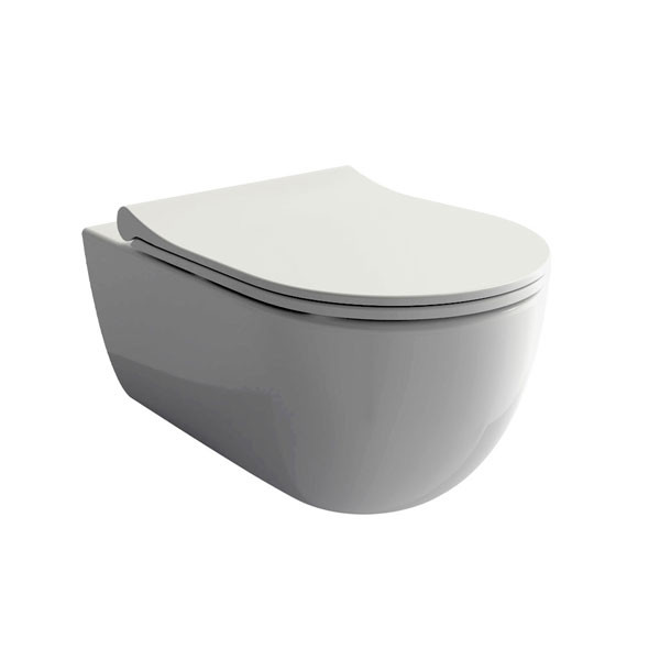 Bianco Ceramica Nora 54.5 Rimless 341600SC-300 Λεκάνη Κρεμαστή