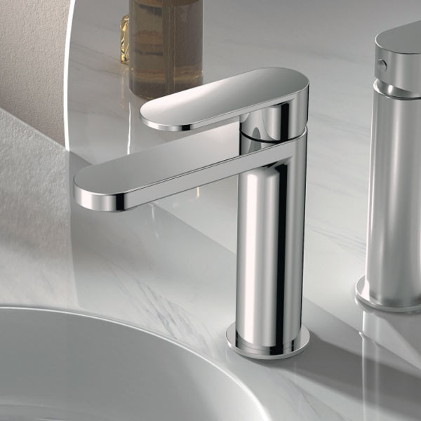 Cora Mist 3511-100 Chrome Μπαταρία Νιπτήρος Χαμηλή