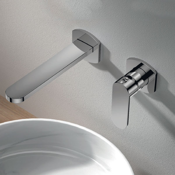 Cora Mist 3518-100 Chrome Νιπτήρος Εντοιχισμού