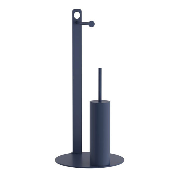 Pam Matt Navy Blue 4-400-203 Πιγκάλ & Χαρτοθήκη Μπάνιου