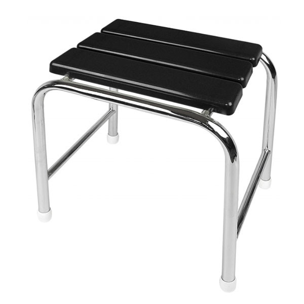 Eviop Σκαμπό Μπάνιου 40-02 Μαύρο