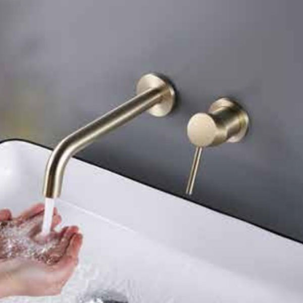 Gloria Gini Brushed Gold 411528 Νιπτήρος Εντοιχισμού