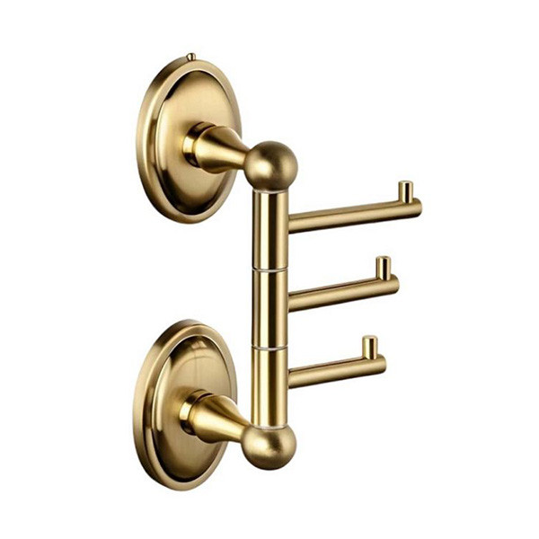 Gloria Atena Gold Brushed 414048 Άγκιστρο Τριπλό
