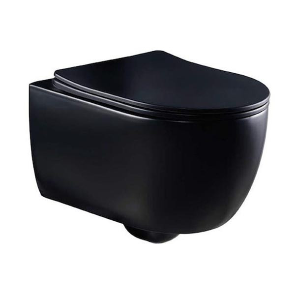 KLP Kea 444942MB Black Matt  Tornado Λεκάνη Κρεμαστή