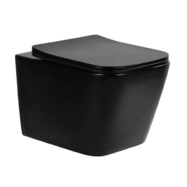 KLP Emilia 444944MB Black Matt  Tornado Λεκάνη Κρεμαστή