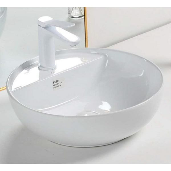KLP Sofia White 448590  Νιπτήρας Eπικαθήμενος
