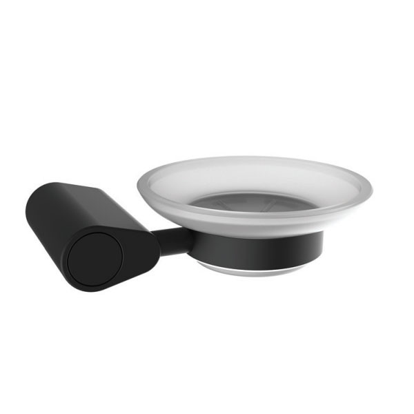 Moon Shower Idea Black Matt 450359MB Σαπουνοθήκη