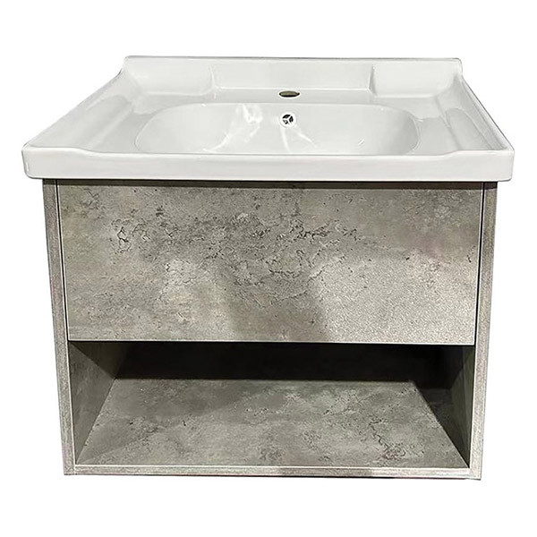 Gloria Laura 60 Modern Grey 466047 Βάση Επίπλου Μπάνιου Με Νιπτήρα