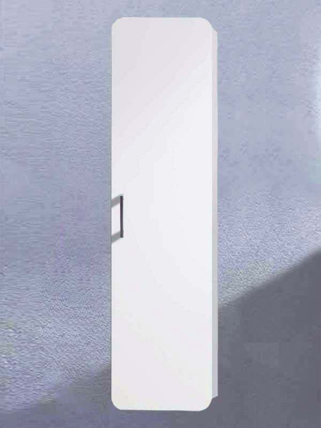 Gloria Medium-Side White 502812 Στήλη Επίπλου Μπάνιου