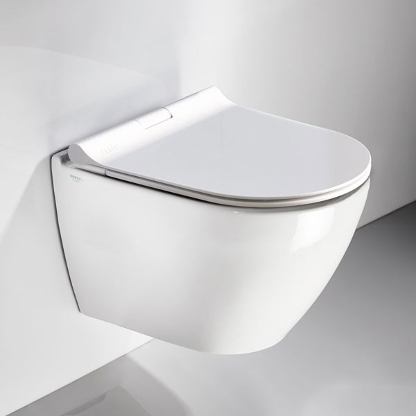 Serel Smart Rimless SM36B00SC-300 Λεκάνη Κρεμαστή Με Μπιντέ