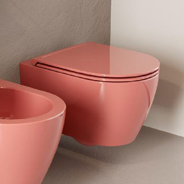 Scarabeo Glam Twist 520100 SC-820 Glossy Peach Λεκάνη Κρεμαστή