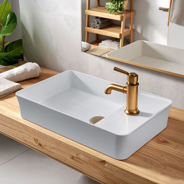 Bianco Ceramica Lina 34790-300 Νιπτήρας Eπικαθήμενος