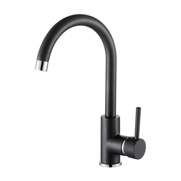 Helika Sabia 5523 Black Metallic Μπαταρία Κουζίνας Πάγκου