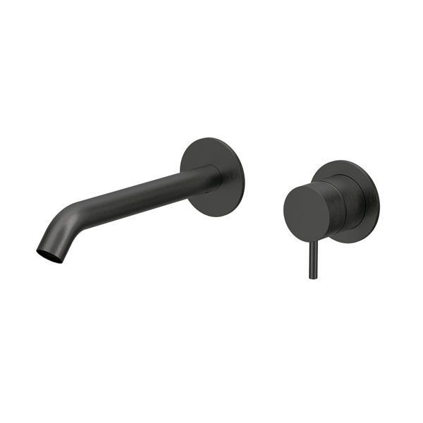 Cora Cosmo 316L 6118-411 PVD Black Brushed Νιπτήρος Εντοιχισμού