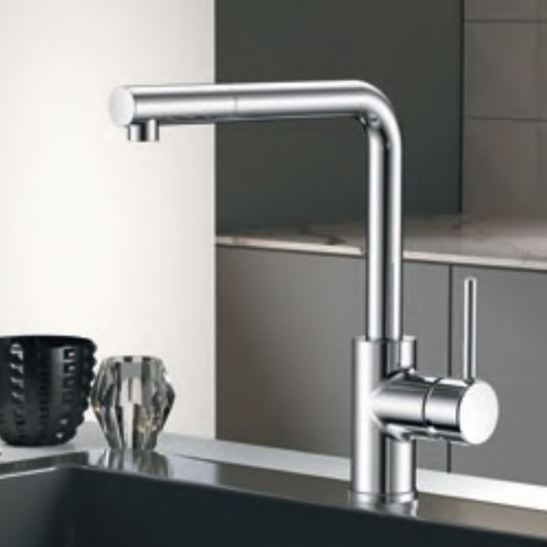 Cora 63359-100 Chrome Μπαταρία Κουζίνας Αποσπώμενη