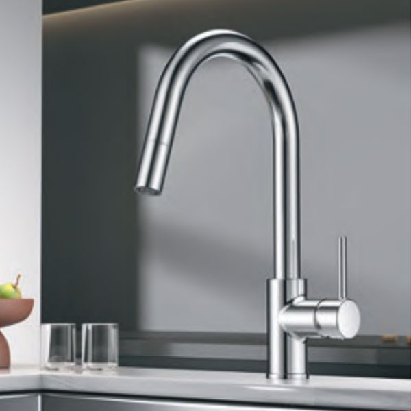 Cora 63360-100 Chrome Μπαταρία Κουζίνας Αποσπώμενη