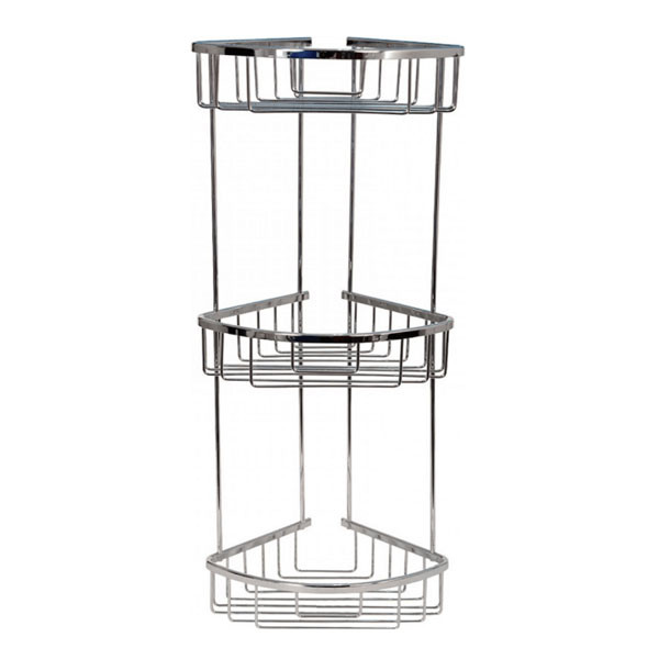 Import 6588 Νίκελ Σπογγοθήκη - Ραφιέρα Μπάνιου