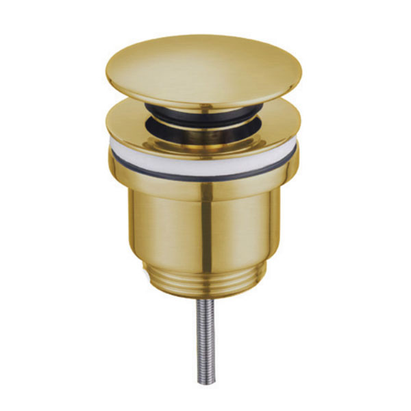 KLS Brush Gold 690022BG Βαλβίδα Νιπτήρος