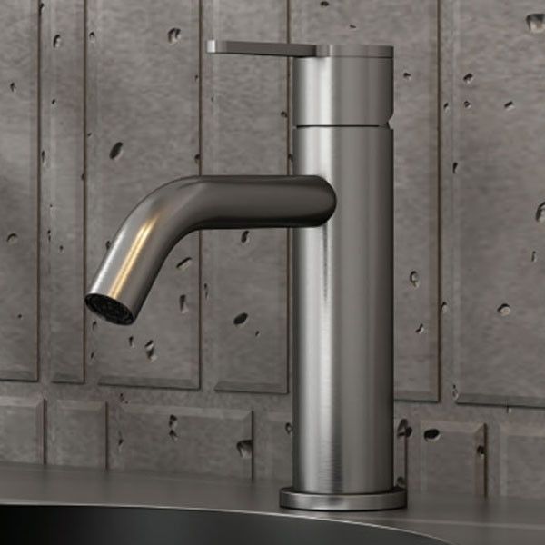 KLS By Teorema Carla Brush Nickel 690311BN Μπαταρία Νιπτήρος Χαμηλή