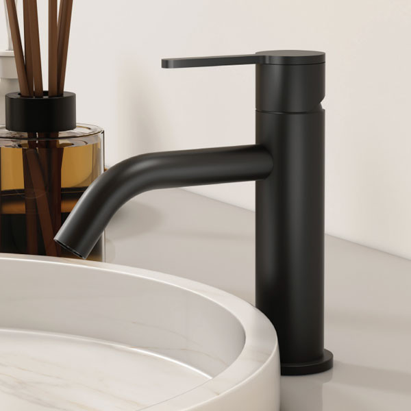 KLS By Teorema Carla Black Matt 690311MB Μπαταρία Νιπτήρος Χαμηλή