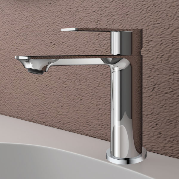 KLS By Teorema Atena Chrome 690511 Μπαταρία Νιπτήρος Χαμηλή