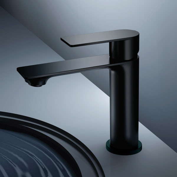 KLS By Teorema Atena Black Matt 690511MB Μπαταρία Νιπτήρος Χαμηλή