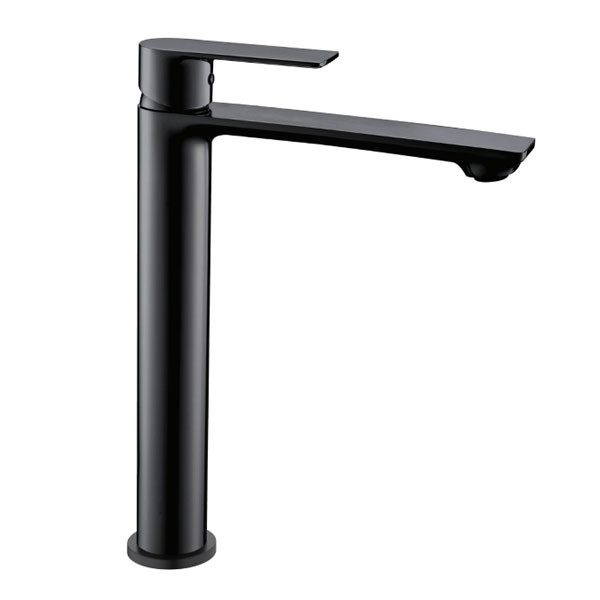 KLS Atena Black Matt 690512MB Μπαταρία Νιπτήρος Ψηλή