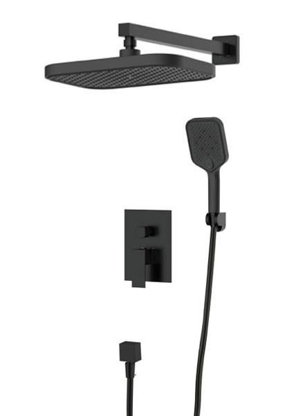 KLS Atena Black Matt 690542MB Σετ Εξαρτημάτων Εντοιχισμού