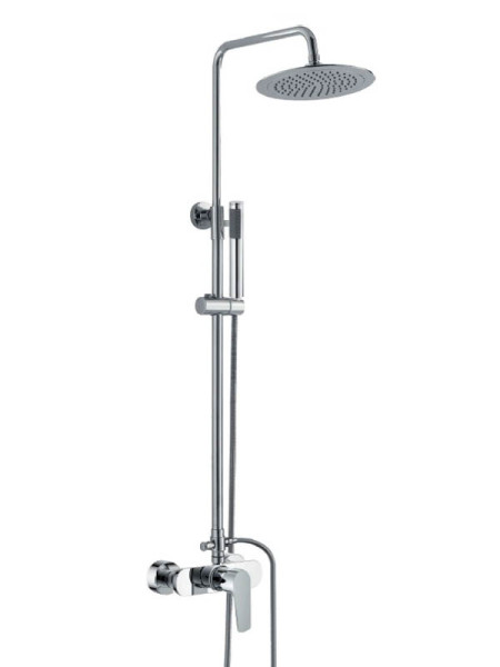 KLS Lux Chrome 690650L Στήλη Ντους Με Μπαταρία