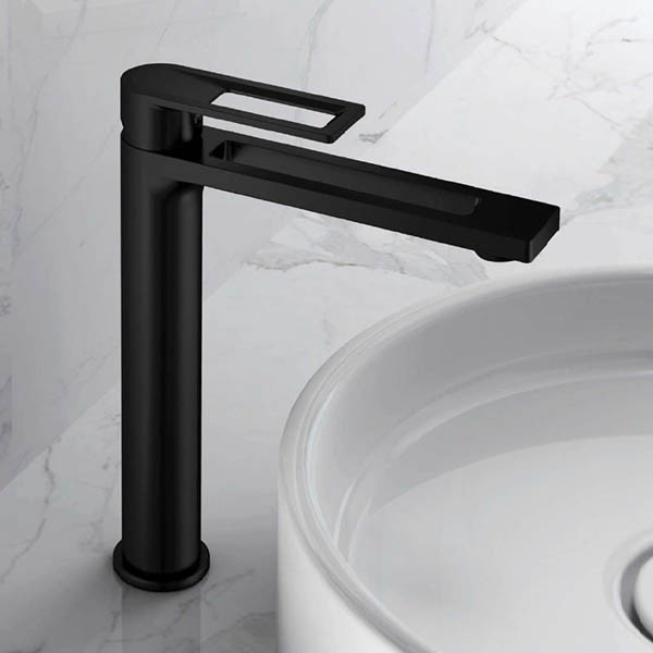 KLS Diva Black Matt  690712 MB Μπαταρία Νιπτήρος Ψηλή