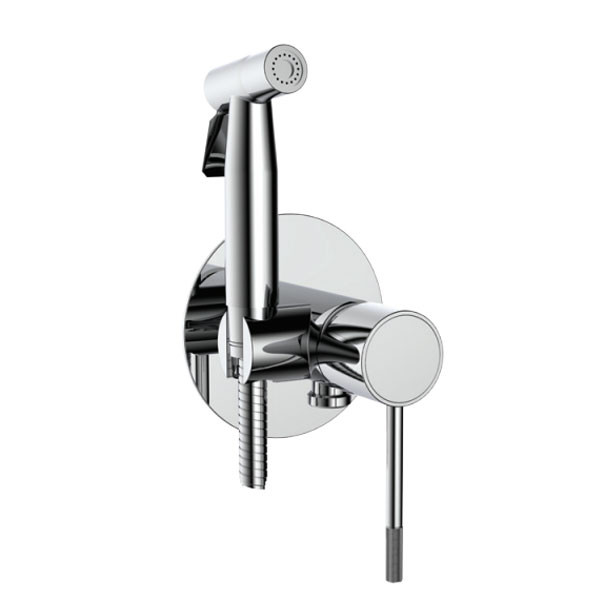 KLS Carla 692631 Chrome Σετ Πλύσης Μπιντέ