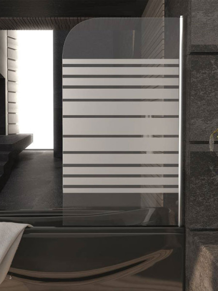 Drop Bath Screen 6CA0080DM Παραβάν Μπανιέρας