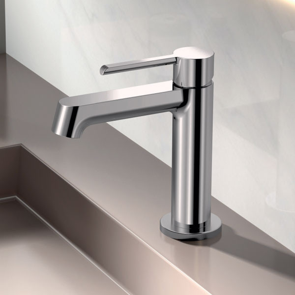 Cora Occo 7211-100 Chrome Μπαταρία Νιπτήρος Χαμηλή